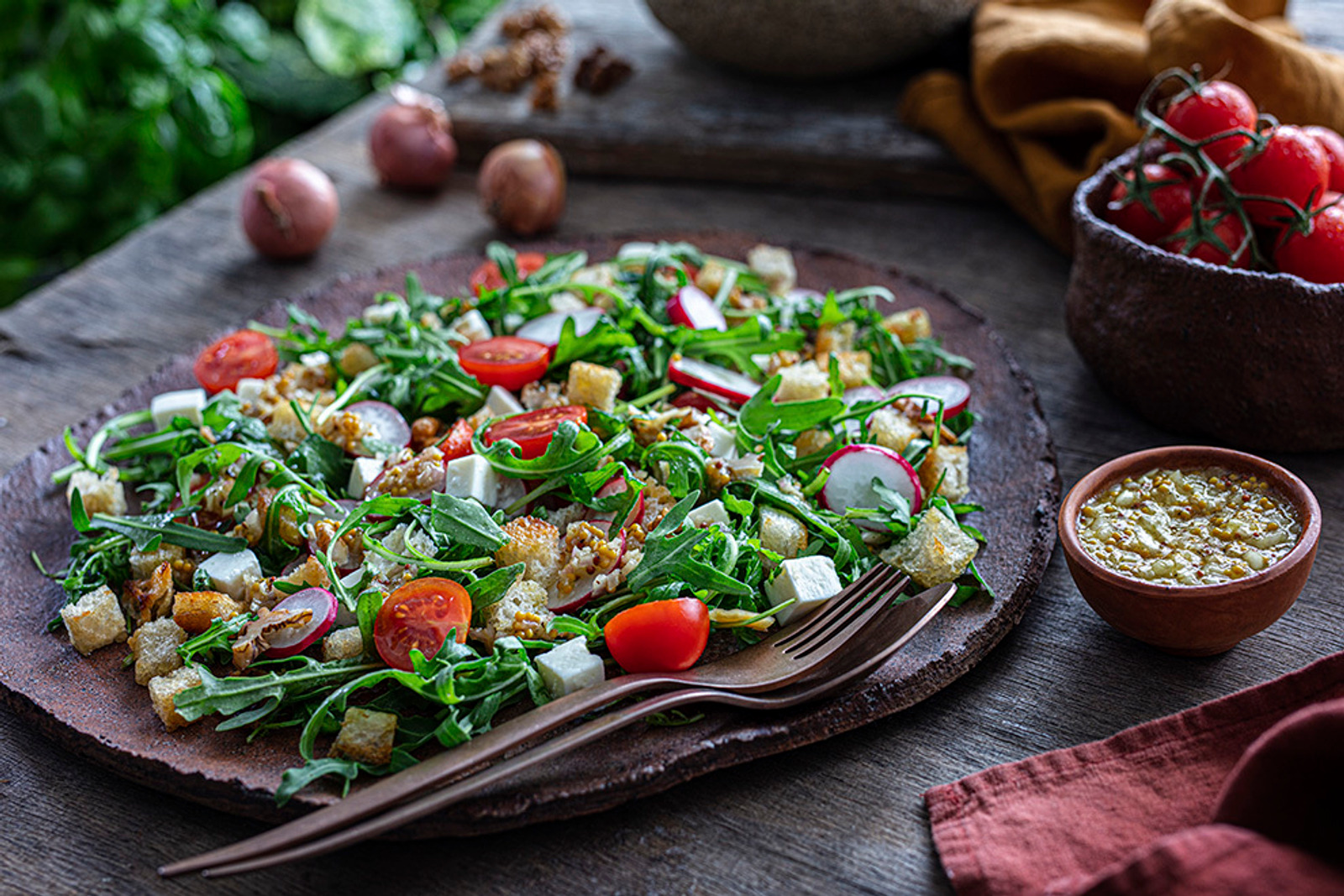 Salata od rikule sa senfom