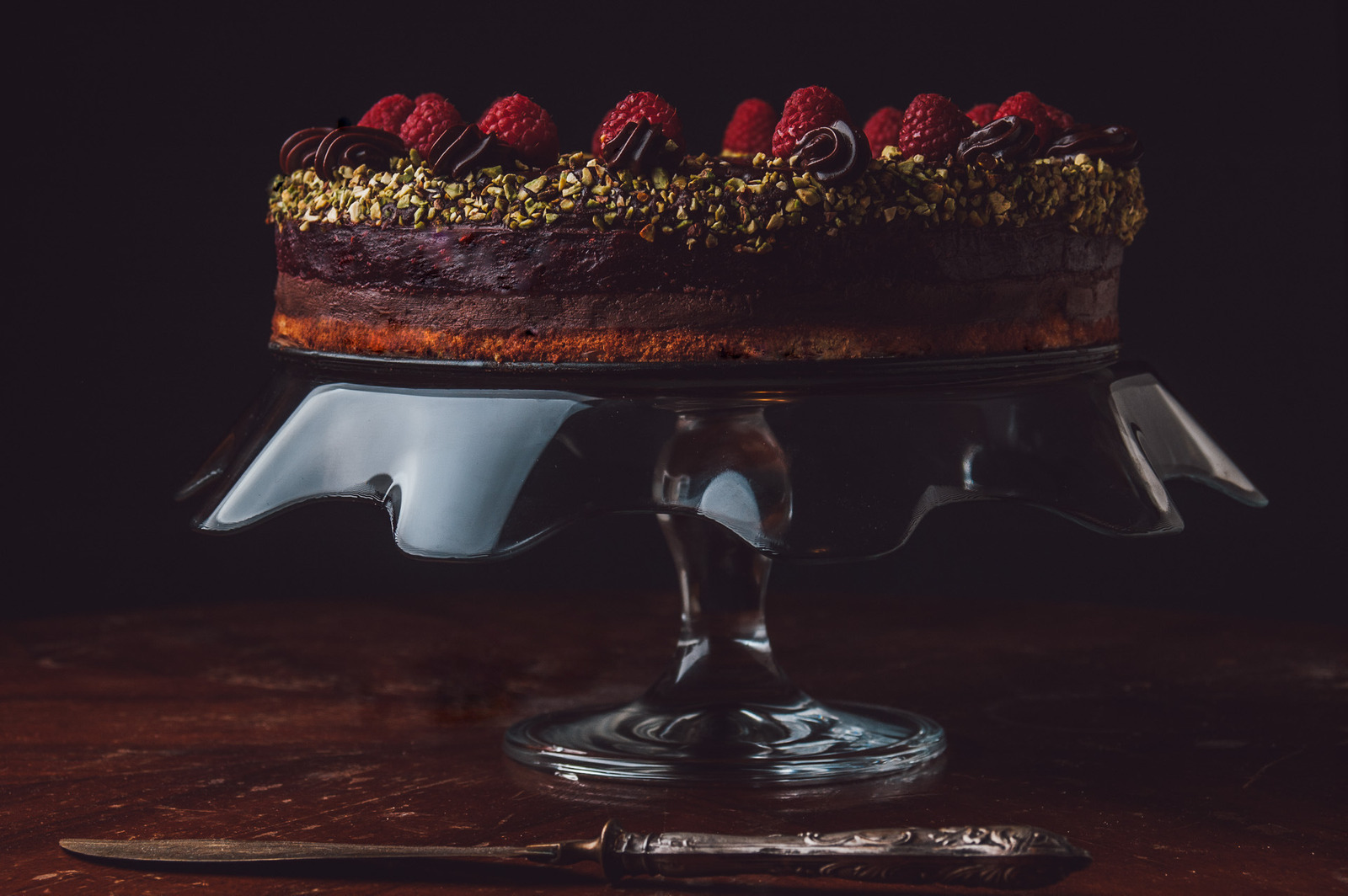 Cokoladna torta sa malinama i marcipanom Johanna Lafera