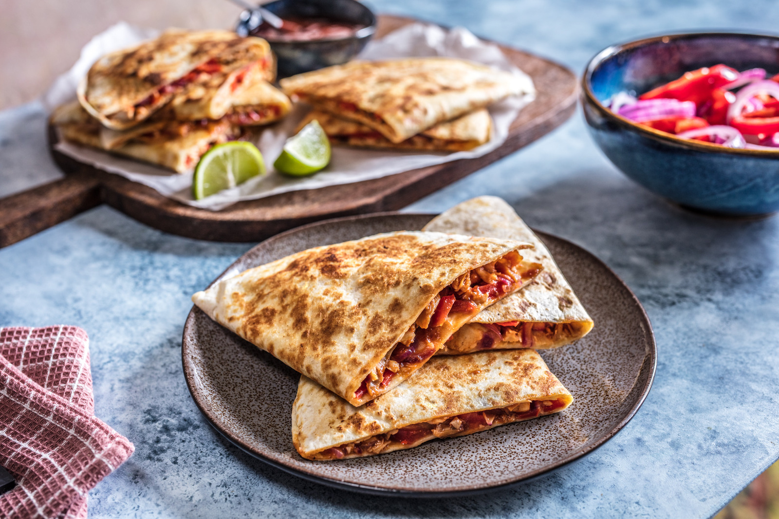 Pileće BBQ quesadille