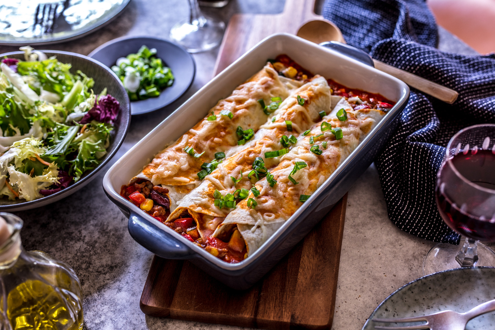 Chili con carne u tortilji