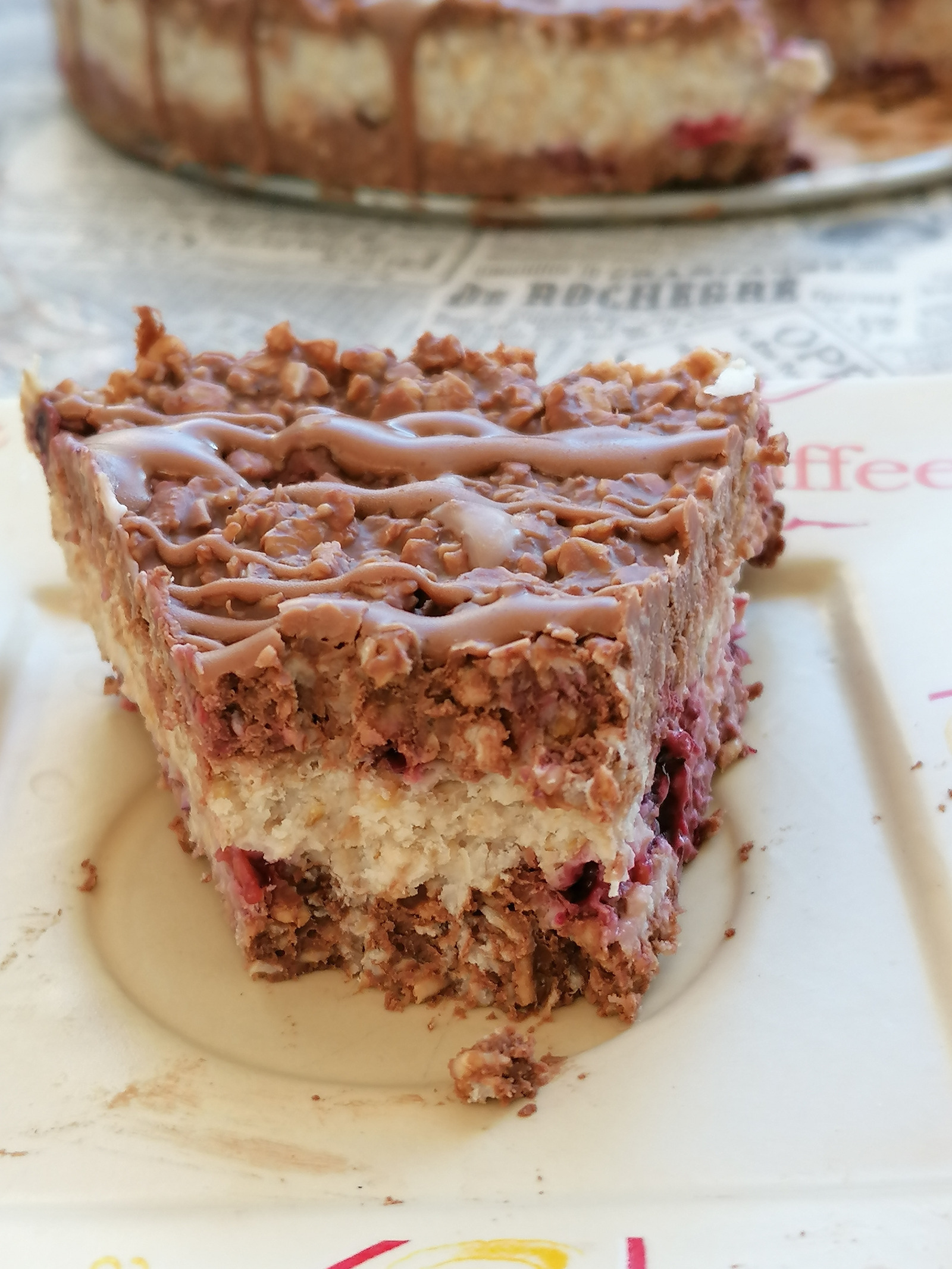 Torta bez pečenja sa zobenim pahuljicama