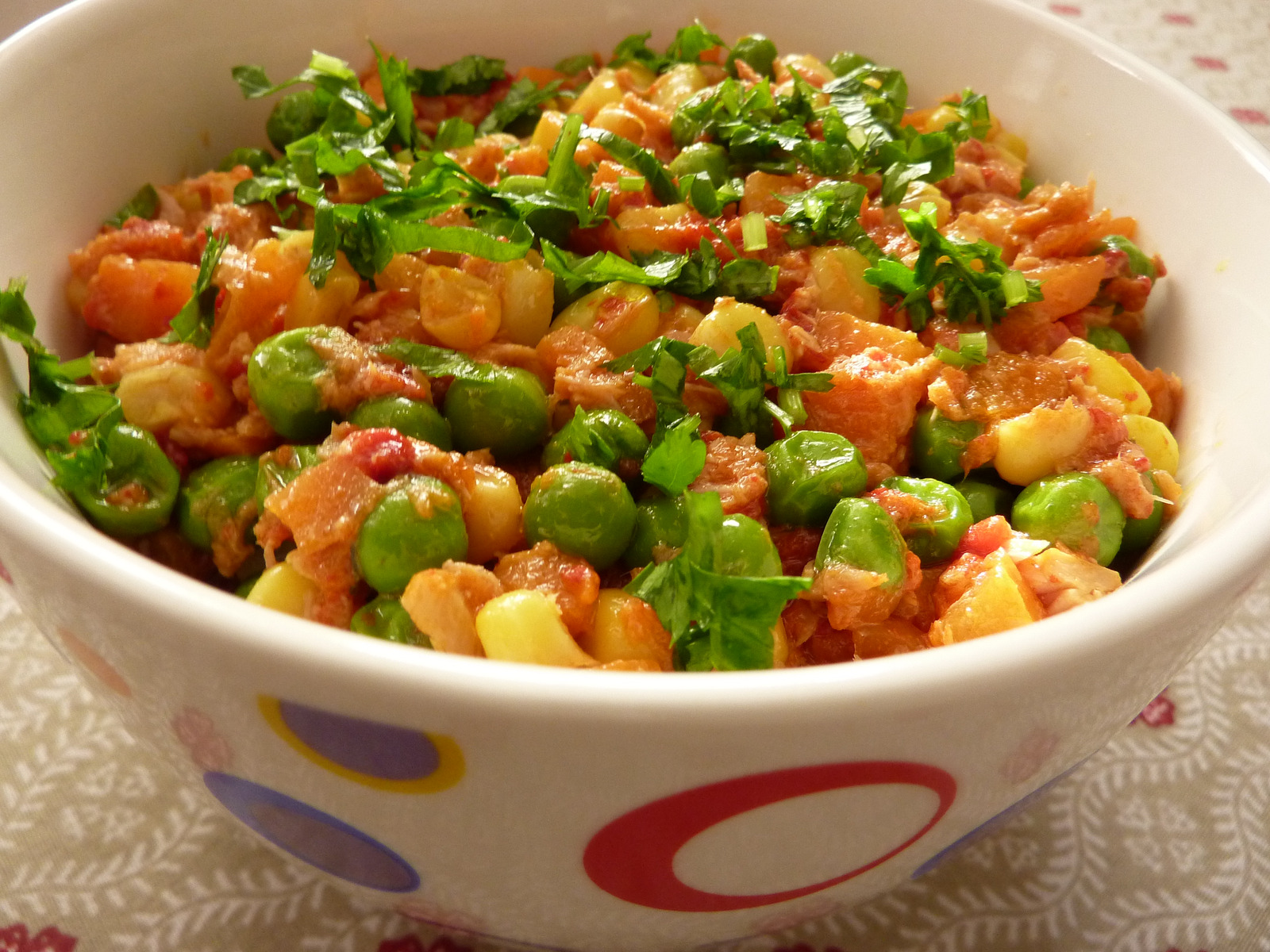 Crvena ruska salata (posno)
