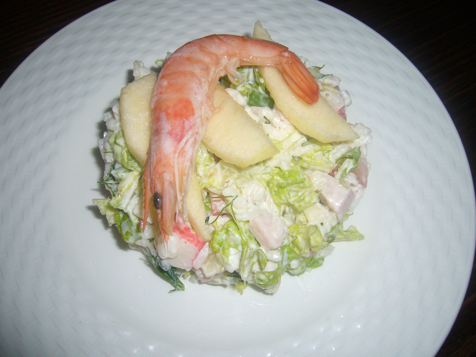 Salata od rize…servirana