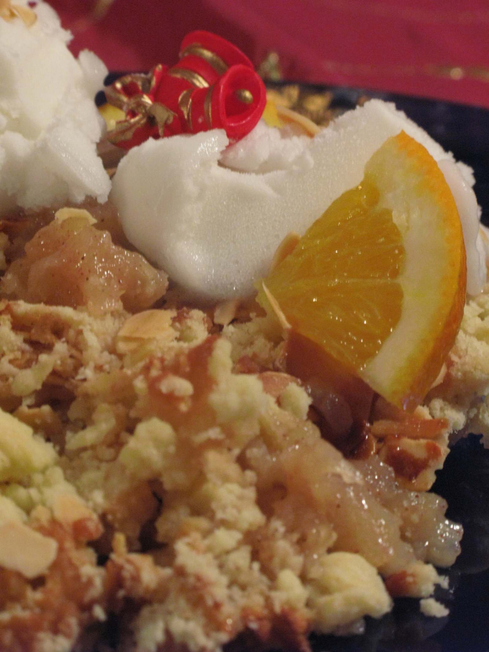 Apple crumble