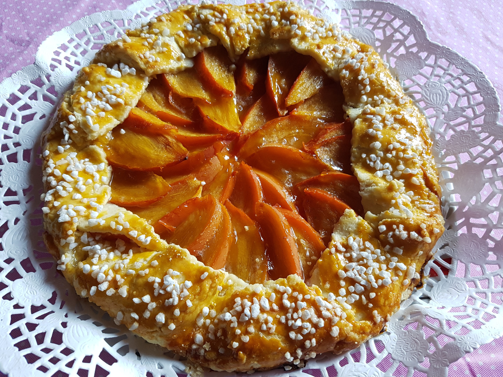 * Crostata sa kakijem *