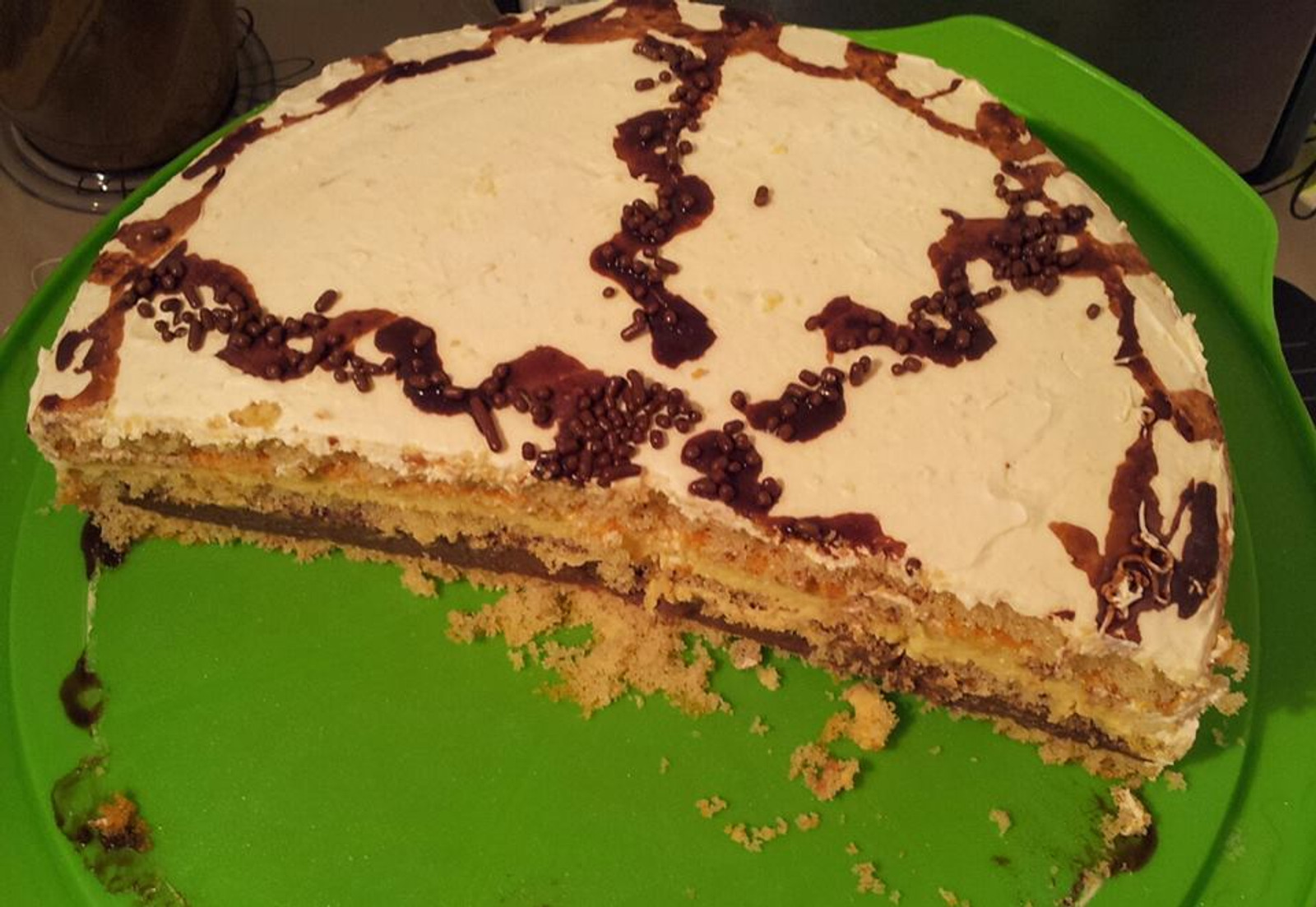 čokoladna torta s kokosom