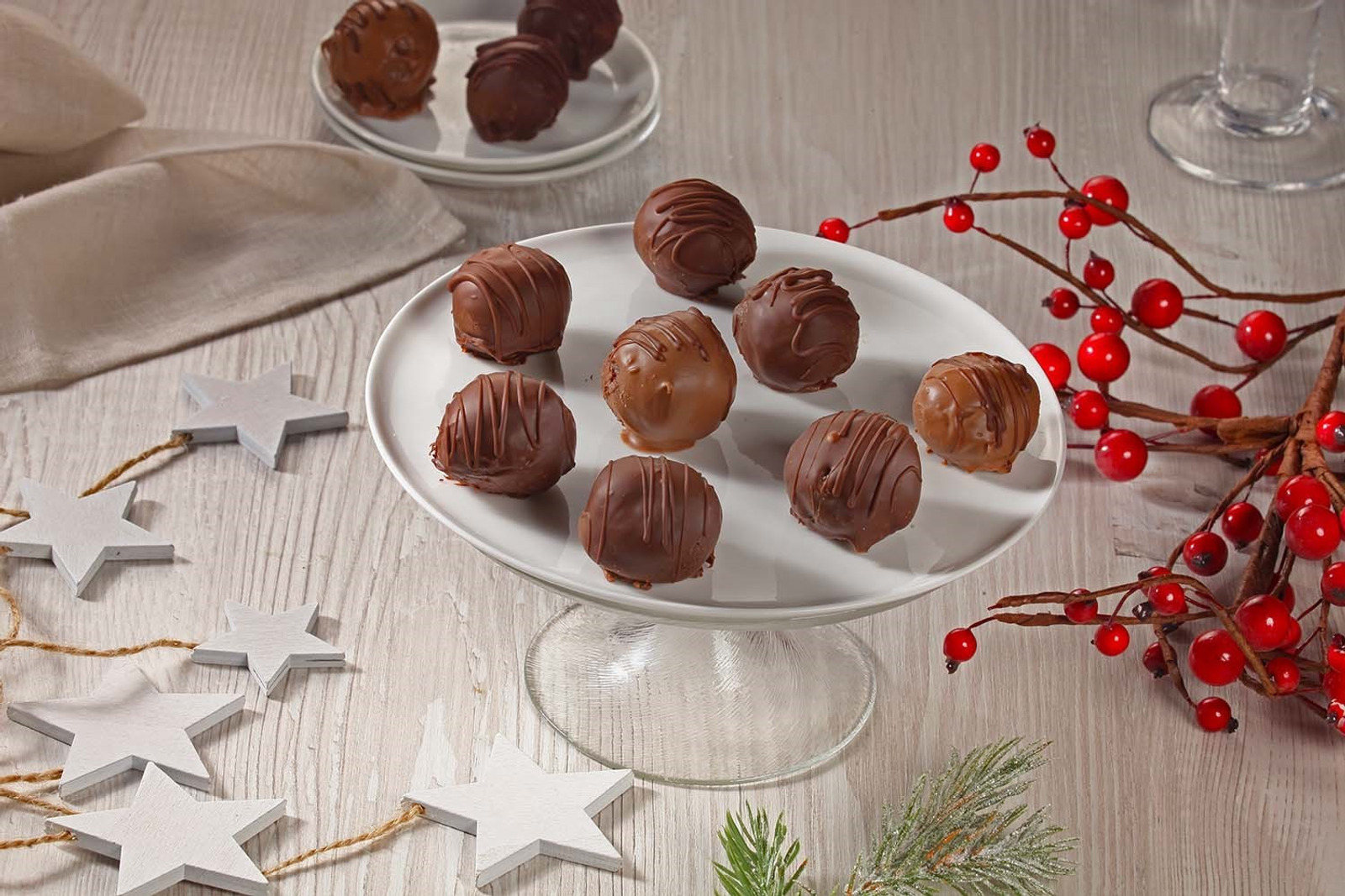 Čokoladne praline s bademima