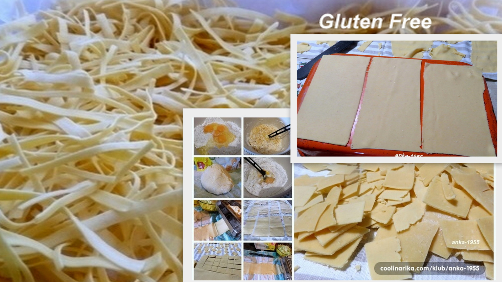 Krpice, lazanje, tarana, rezanci ♥ Gluten Free ♥