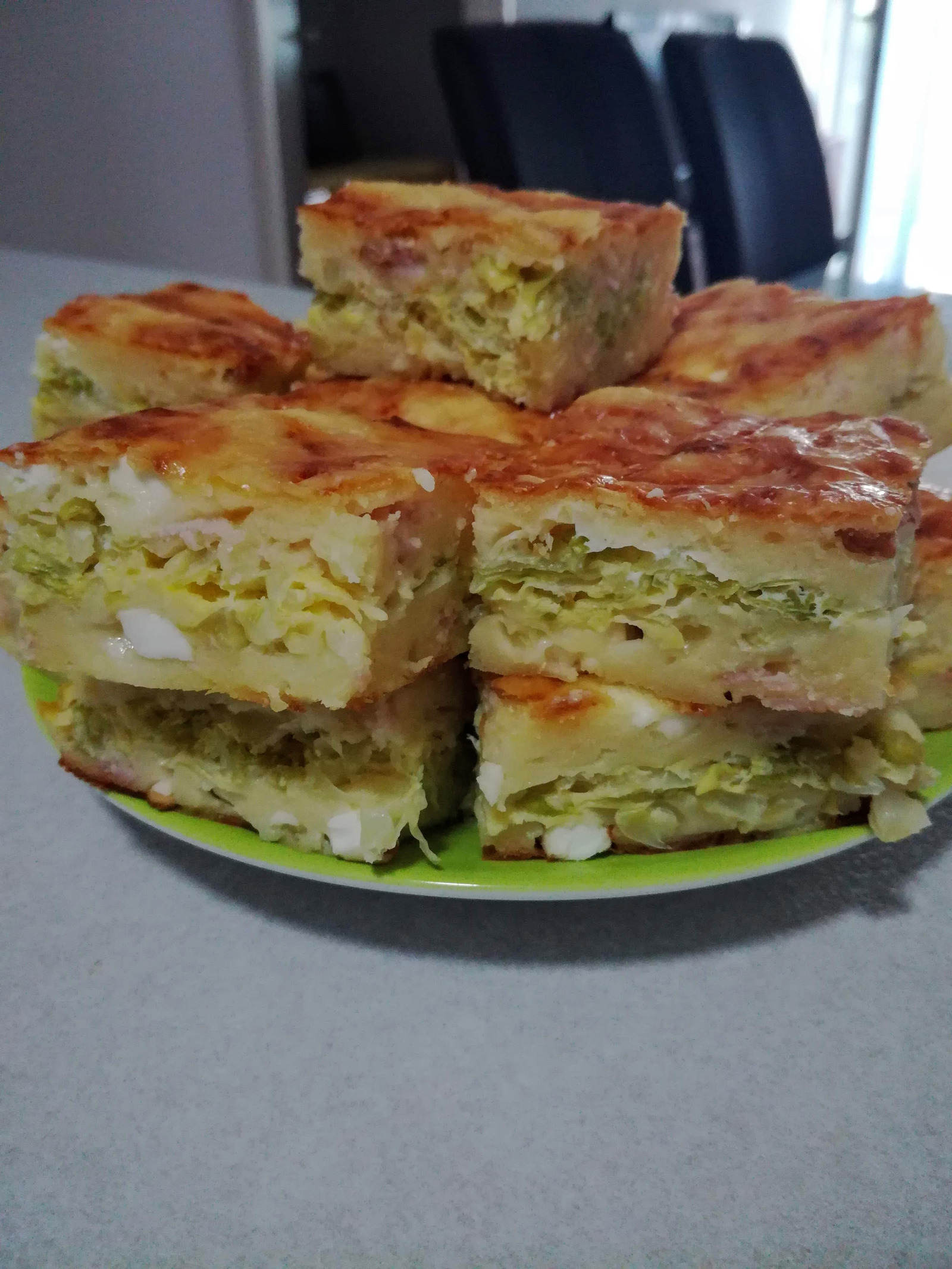 Pita s mladim kupusom