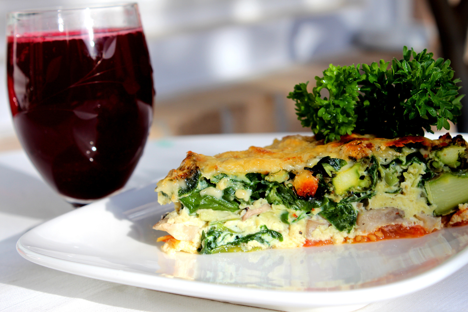 Povrtna pita bez kora ( Vegetable Frittata )