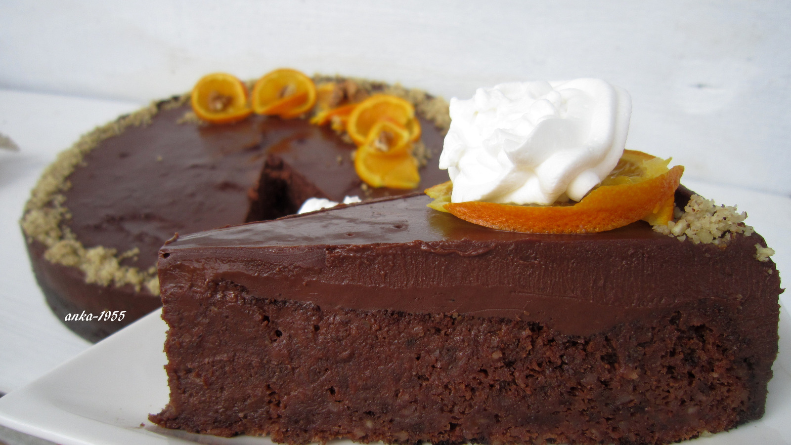 Torta od naranče i čokolade ♥