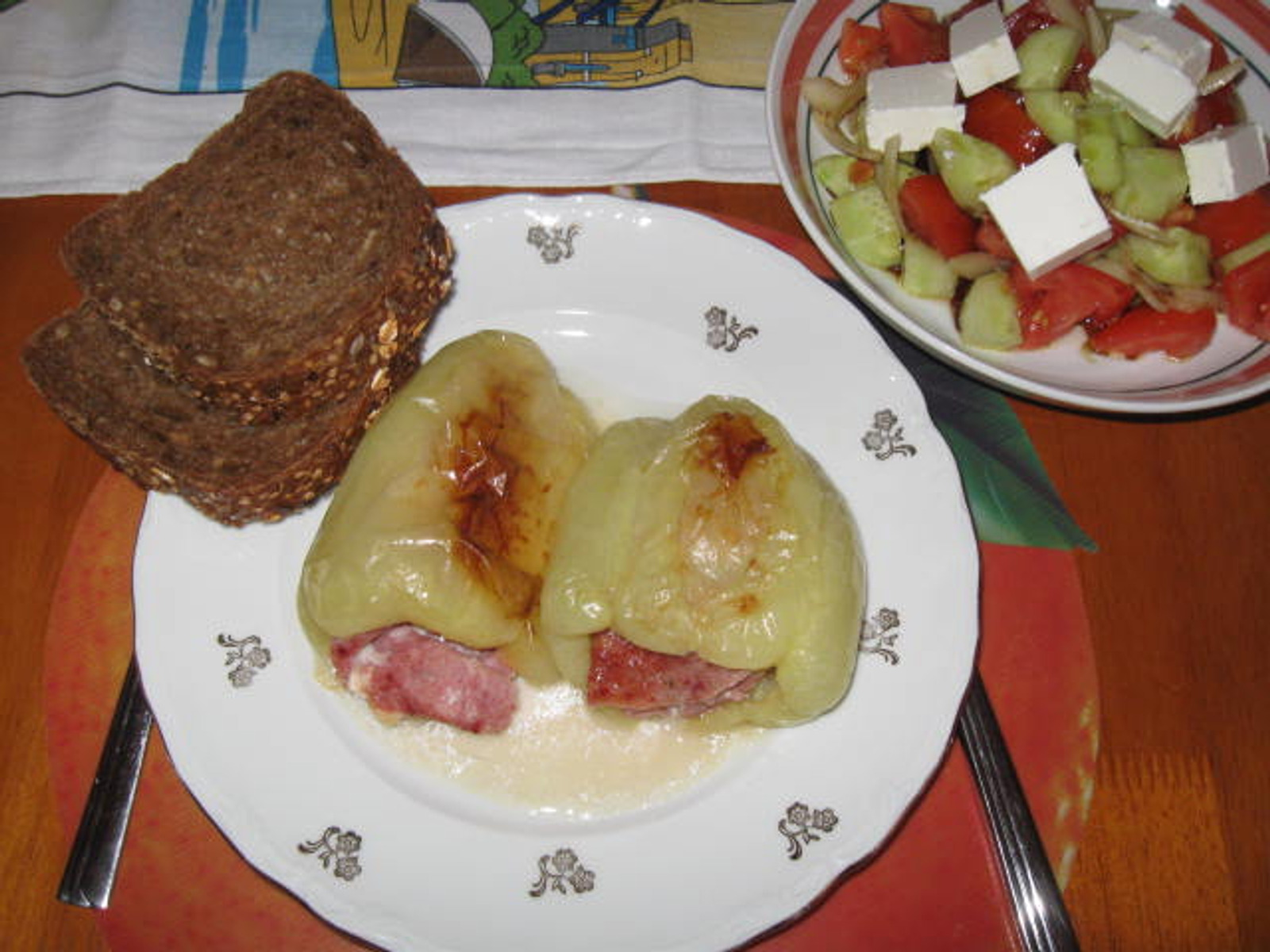 Pečene paprike sa nadjevom