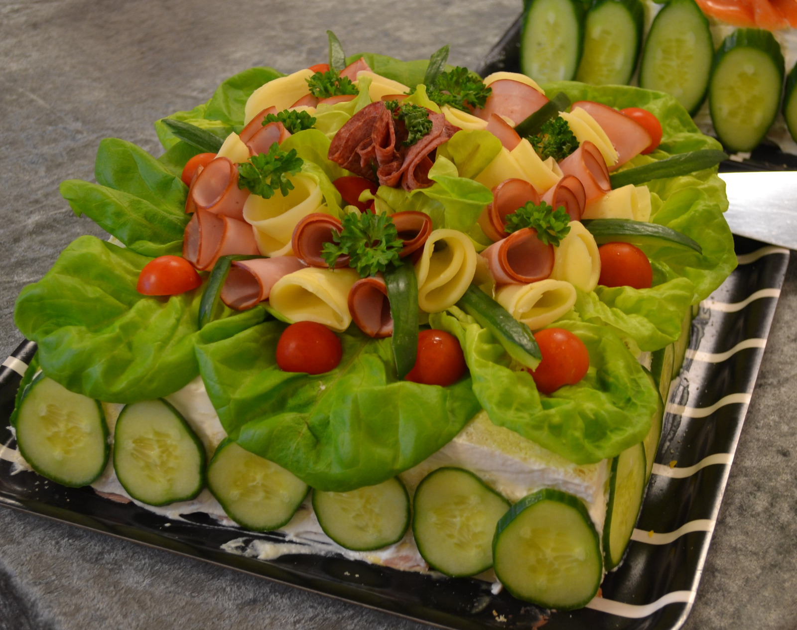 Sendvič slana torta