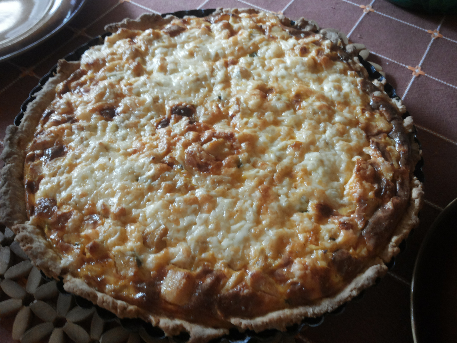 Quiche sa piletinom