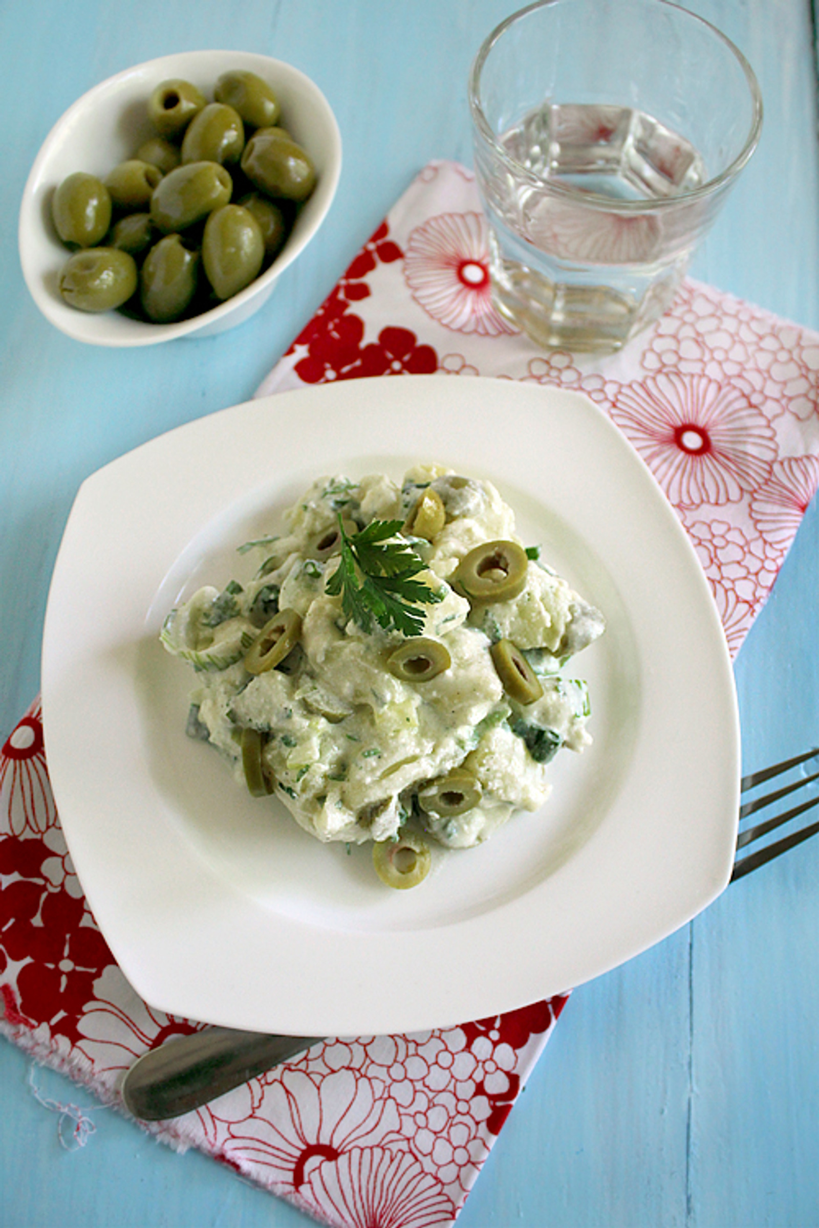 Topla salata od krumpira i feta sira by Ivannna