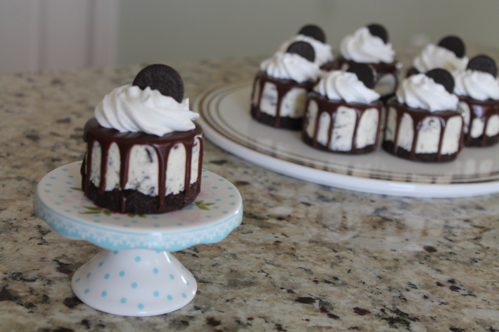 Mini Oreo Cheesecakes