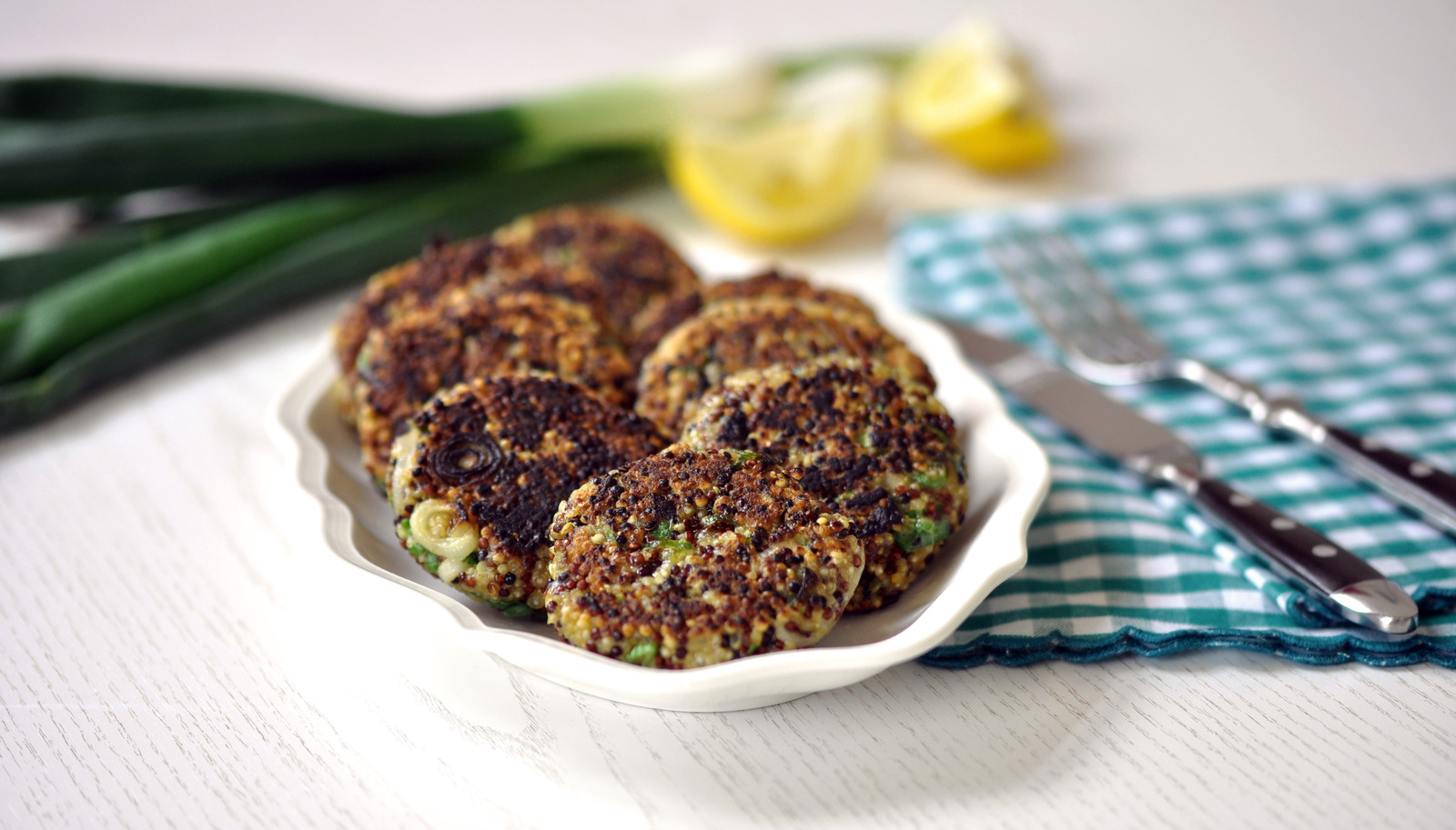 Quinoa fritters