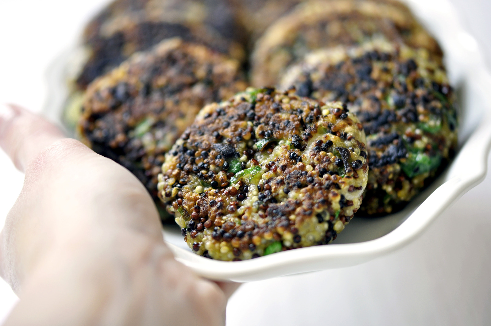 Quinoa fritters