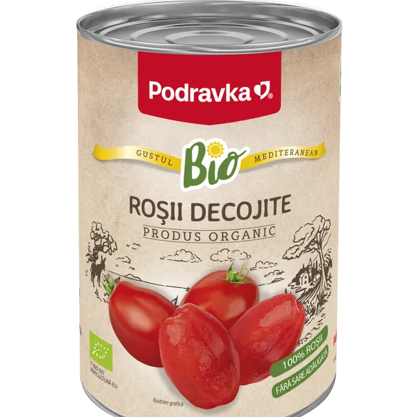 Roșii decojite Bio
