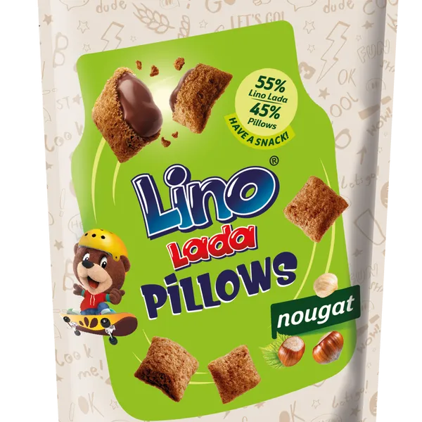 Lino Lada pernite umplute cu crema cu alune de padure