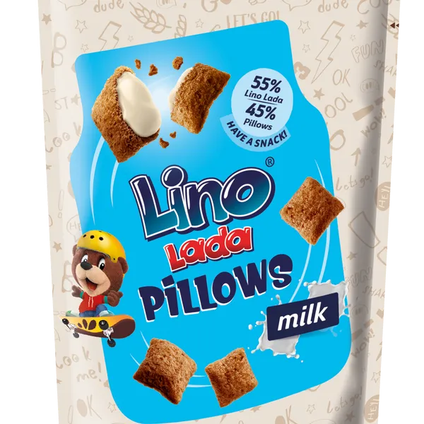 Lino Lada pernițe umplute cu cremă de lapte