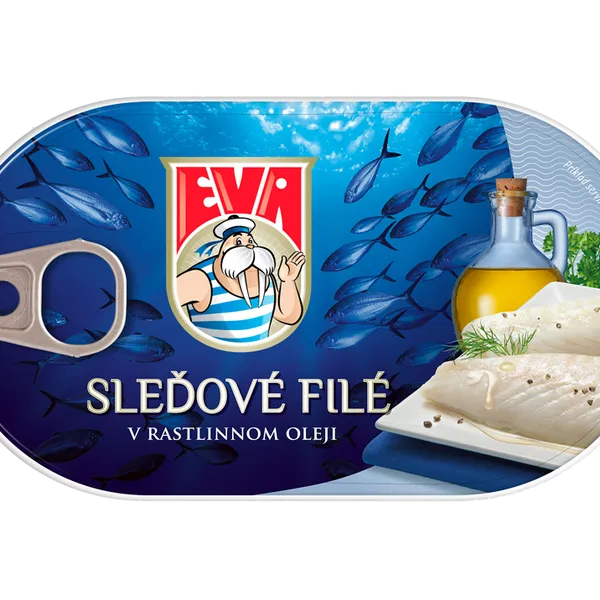 EVA Sleďové filé v rastlinnom oleji