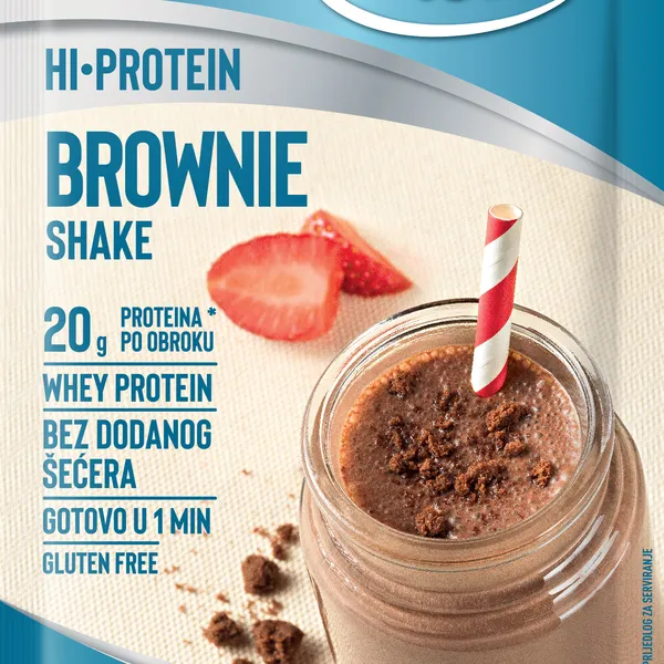 Dolcela hi protein shake Brownie