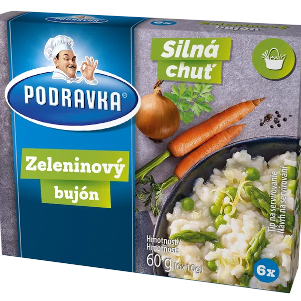 Zeleninový bujón kostky