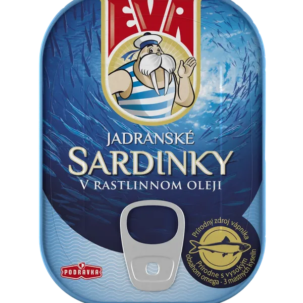 EVA Sardinky v rastlinnom oleji