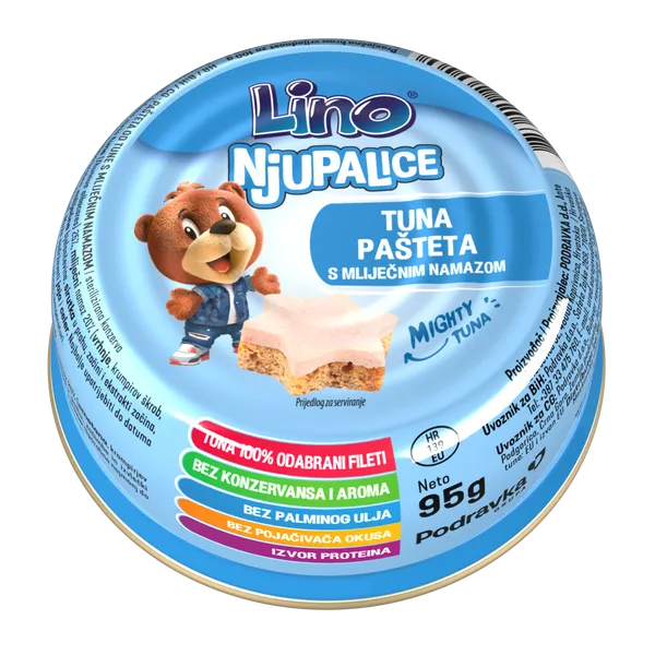 Tuna pate with dairy spread