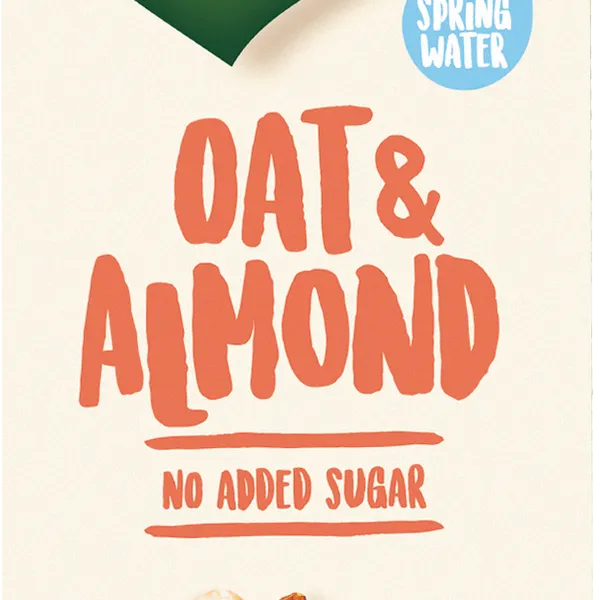 Rastlinski napitek, oves in mandelj