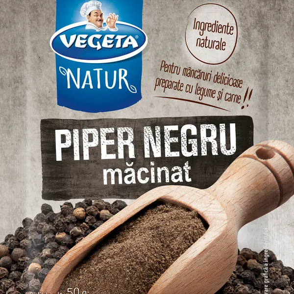 Vegeta Natur Piper negru măcinat