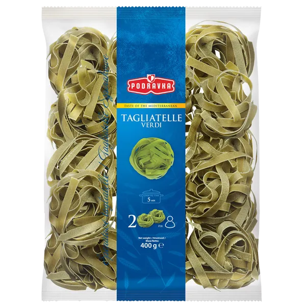 Tagliatelle špenátové