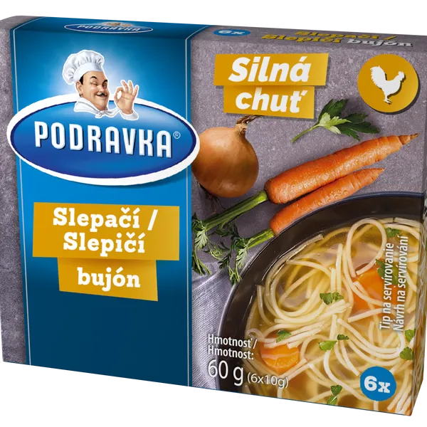 Slepičí bujón kostky