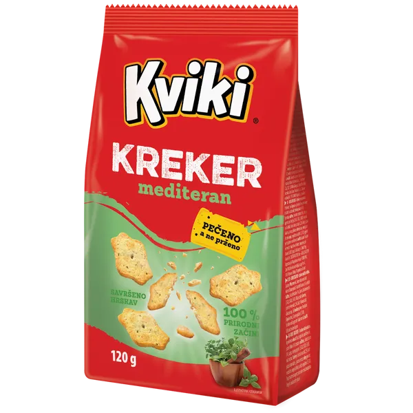 Kviki cracker mediterranean