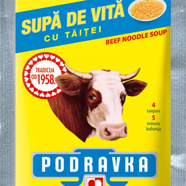 Podravka Supă de vită cu tăiței