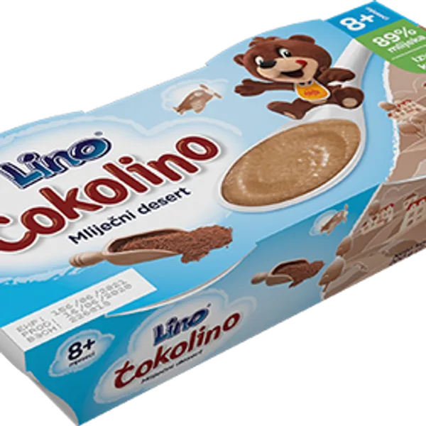 Lino mlečni desert čokolada