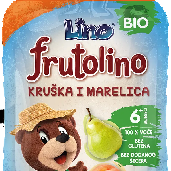 Frutolino hruška in marelica