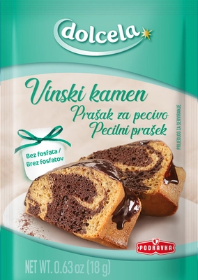 Pecilni prašek z vinskim kamnom