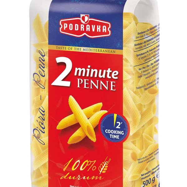 Penne 2 minuty