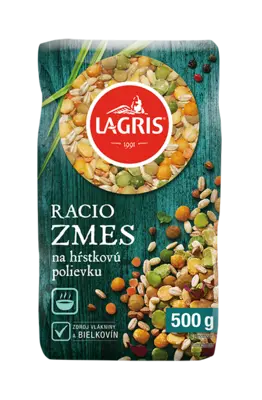 Zmes na hŕstkovú polievku racio