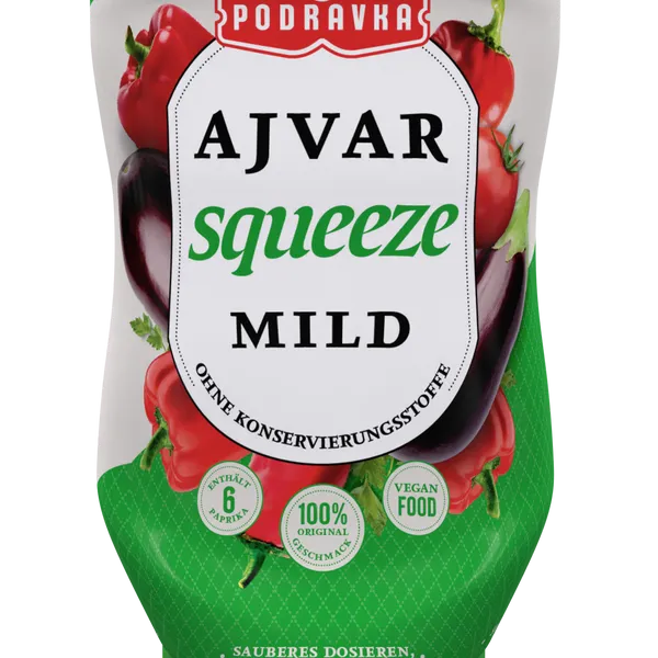 Ajvar squeeze Zacuscă de ardei roșii
