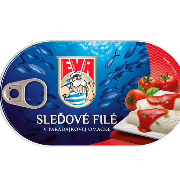 EVA Sleďové filé v paradajkovej omáčke