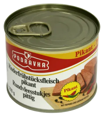 Rinder Frühstücksfleisch pikant