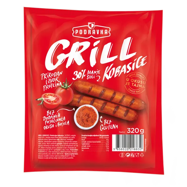 Grill sausages