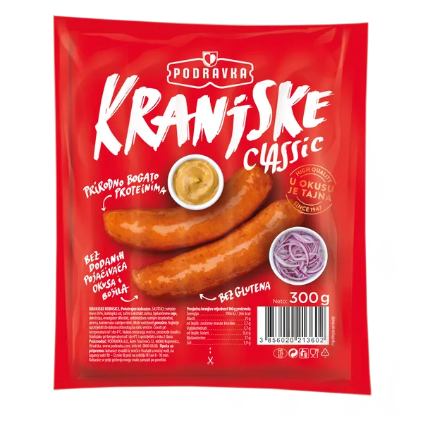 Kranjska sausages