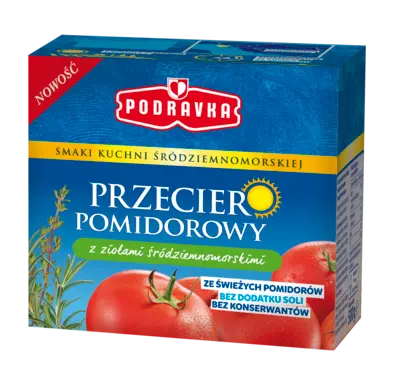 Przecier pomidorowy z ziołami śródziemnomorskimi