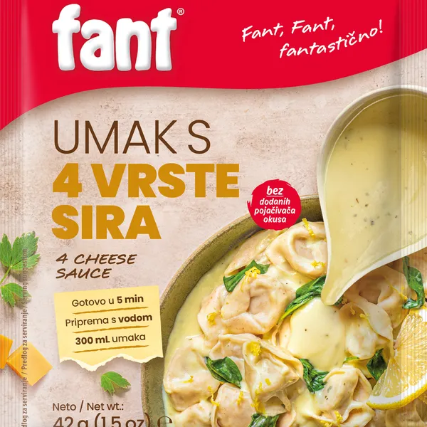Fant seasoning mix for 4 cheese pasta sauce