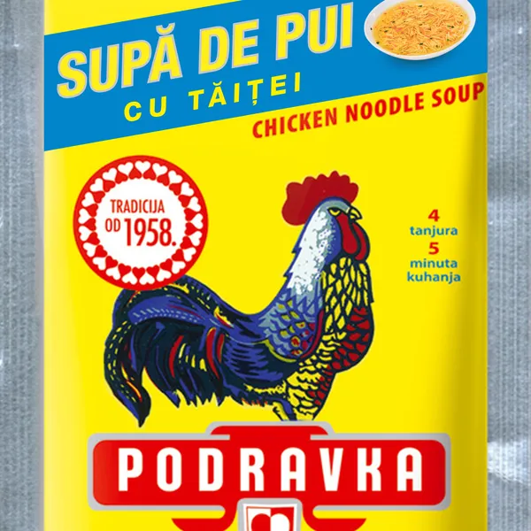 Podravka Supă de pui cu tăiței