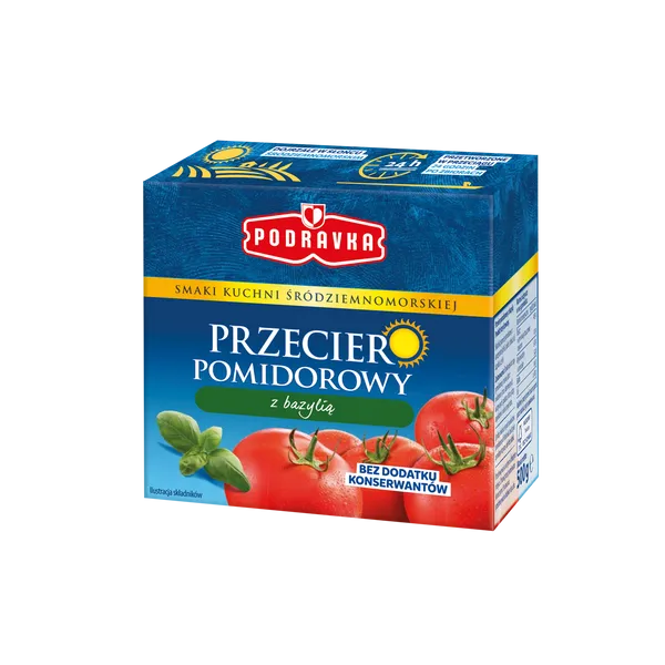 Przecier pomidorowy z bazylią